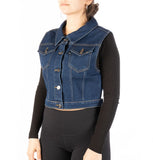 Veste Denim Sans Manches Headrush ‘The Bandit’ Femme