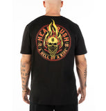 T-Shirt Headrush ‘Head Over Flames’ Homme