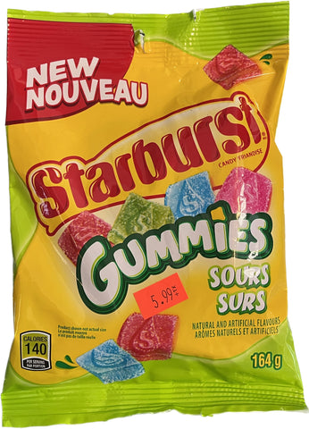 Starburst gummies sour