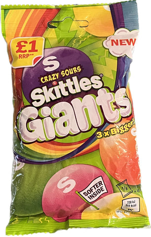 Skittles crazy sour giant