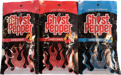 Ghost pepper hard candy