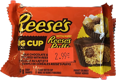 Reese big cup with reese puff