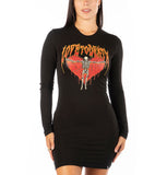 Robe Manches Longues Headrush ‘The Gloomy Road’ Femme