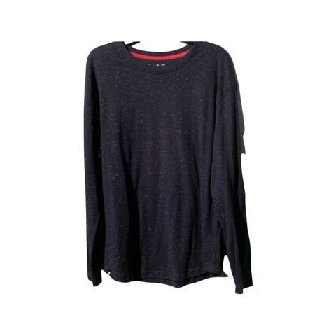 Longsleeve kangol bleu marin et rose
