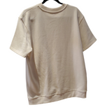 Tshirt style hoodie blanc