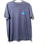 T-shirt kangol bleu avec motif
