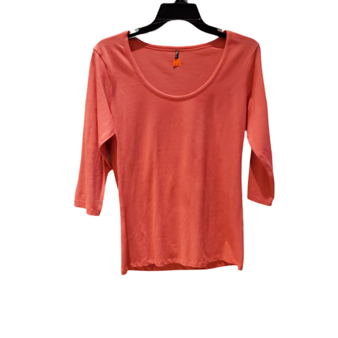 Chandail nathalie manche 3/4 rose