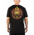 T-Shirt Headrush Head Over Flames