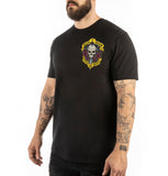T-Shirt Headrush Skull And Roses