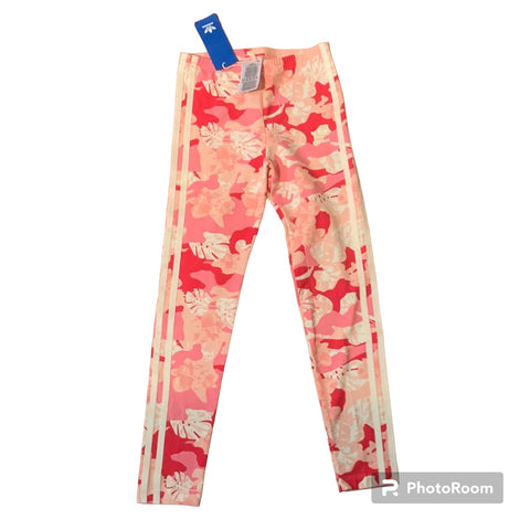 Legging adidas rose fleurie