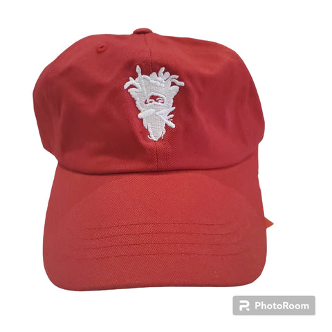 Casquette crook rouge triple king