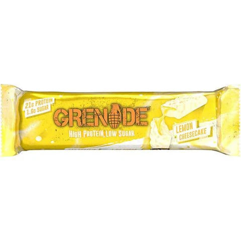 Grenade Barre Protéinée Gâteau au Fromage et Citron