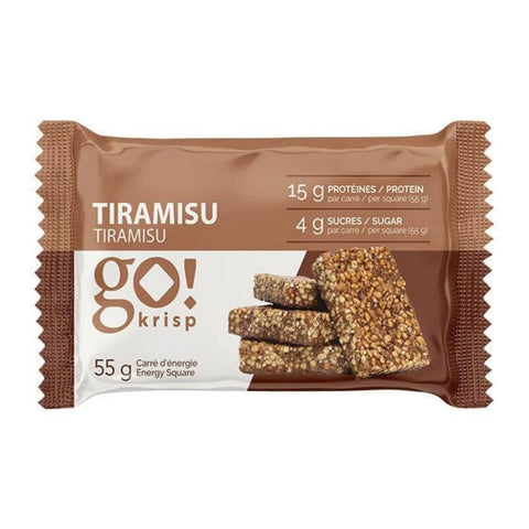 Go Krisp Carré d’Énergie Tiramisu