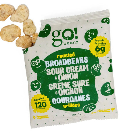 Go Beanz Gourganes Grillées Crème Sure et Oignon