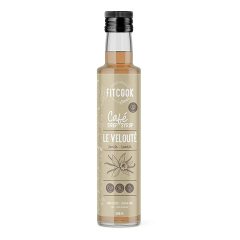 Fitcook Sirop à Café ‘Le Velouté’ Vanille