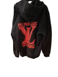 Hoodie ‘LV Pas Pour Louis’ Viking’z - rouge