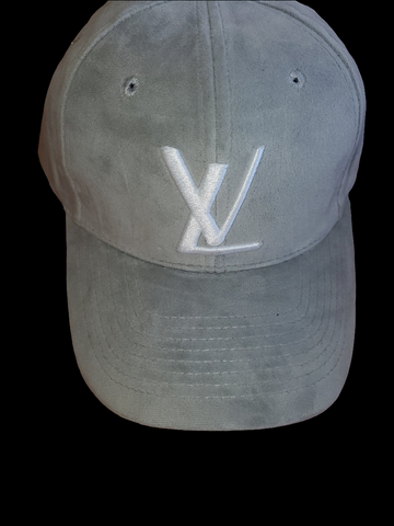 Casquette LV gris suede