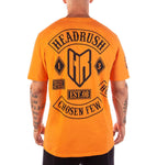 THE BULLET CHAPTER  TEE ORANGE