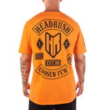 THE BULLET CHAPTER  TEE ORANGE