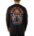 Chandail Manches Longues Headrush ‘Watch It Burn’ Homme