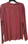 Longsleeve kangol rouge vin