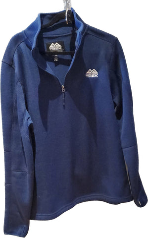 Hoodie northern trek bleu