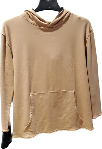 Hoodie beige et noir kangol