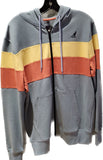 Veste kangol bleu orange et jaune