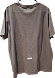 Tshirt kangol gris logo blanc tissus bas du dos