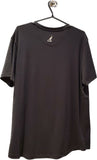 Tshirt kangol noir avec bouton