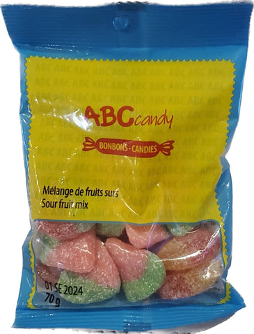 Abc Candy melange de fruits surs