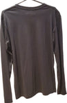 Longsleeve kangol noir avec logo camoufflage avant