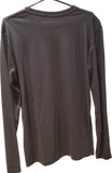 Longsleeve kangol noir avec logo camoufflage avant