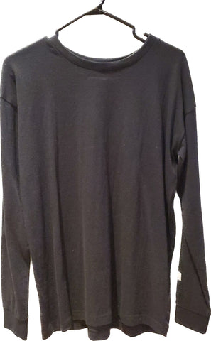 Longsleeve noir uni
