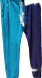 Jogging kangol bleu foncer ,separation blanche et bleu pale