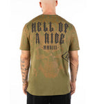 T-Shirt Headrush Death Ride Khaki