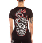 THE DEMISE V-NECK TEE BLACK