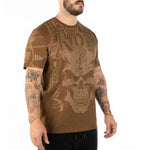 T-Shirt Headrush Death Ride Brun