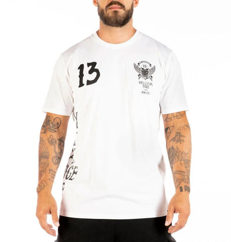 T-Shirt Headrush THE MASKED VIGILANTE WHITE