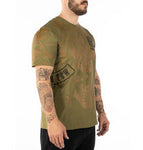 T-Shirt Headrush Death Ride Khaki
