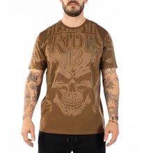 T-Shirt Headrush Death Ride Brun