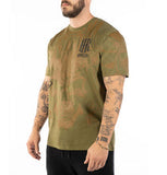 T-Shirt Headrush Death Ride Khaki