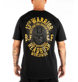 T-Shirt Headrush THE GREAT SPECTER BLACK AND YELLOW