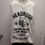 Camisole headrush blanche - HEADRUSH detaillant autorisé LTABSHOP.CA 