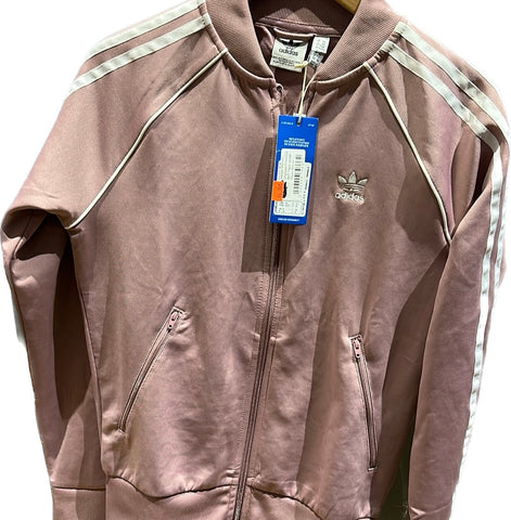 Veste adidas rose et blanche junior femme