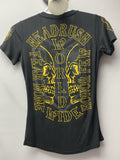 Chandail headrush noire et jaune - HEADRUSH detaillant autorisé LTABSHOP.CA 