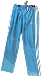 Pantalon adidas bleu et blanc